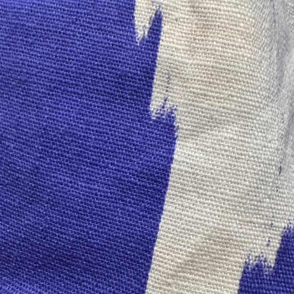 J. Crew Blue and White Abstract Shorts size 2